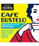 CAFE BUSTELO CAFE CON VAINILLA KCUPS 20CT - $27.01