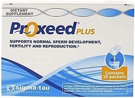 4 pack / Proxeed Plus 30 Sachets - For Men Fertility Blend Supplement - £163.06 GBP