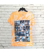 Bar III T Shirt Mens Small Orange Tie Dye Hollywood Sunset Strip Scene G... - $19.99