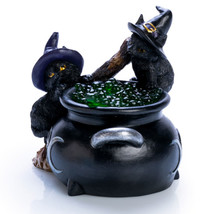 Black Cat Cauldron LED Light - £32.05 GBP