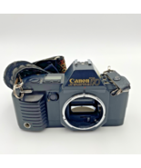 Canon T70 35m Camera Body Command Back w/ Strap Repair Only Broken Batte... - $23.95