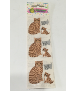 Sandylion sticker designs kromekote cat and kittens sealed unopened package - $33.87 CAD