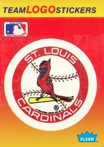 1991 Fleer Large Team Logo Stickers Cardinals VG - £0.79 GBP