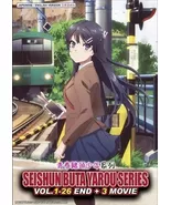 Rascal Does Not Dream of Bunny Girl Senpai Collection DVD (Anime) (Engli... - $857.70 MXN