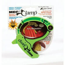Cable Clamp, Durable Polymers &amp; Stainless Steel, Green, Mega Clamp MC471... - $9.89