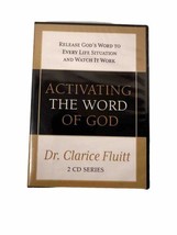 Activating the word of God by Dr. Clarice Fluitt 2 CD Series 2017 Sealed - £11.89 GBP