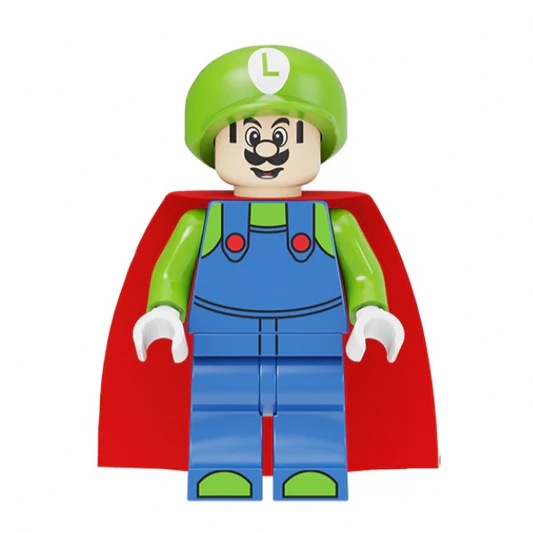 Luigi from Super Mario Minifigure - $6.99