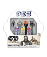 Disney Star Wars Pez Dispenser Set: The Mandalorian /  Grogu Gift Tin NI... - $17.77