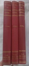 The Book of Knowledge Annual 1944, 1945, 1946 Lot Of 3 by the Grolier So... - £29.30 GBP