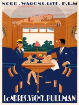7639.Vintage design 18x24 Poster.Home room office decor. train.Railroad travel. - £22.01 GBP