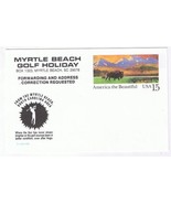 USPS Postcard Myrtle Beach Hurricane Hugo America The Beautiful Buffalo - £2.36 GBP