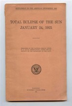 Total Eclipse of the Sun January 24, 1929 Naval Observatory Maps News Clippings  - £68.70 GBP