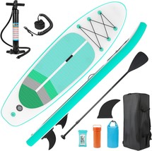 Bornway Inflatable Stand Up Paddle Board For Adults Non-Slip Deck, Repair Kit. - £166.21 GBP