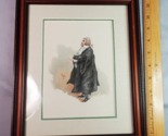 Serjt Buzfuz from Pickwick Papers Charles Dickens Framed in Glass Print KYD - $33.61