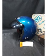 1970s SHOEI S-22 Open Face Blue Helmet Size M w/ Visors &amp; Factory Box - $42.18 CAD