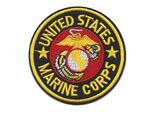 MARINE CORPS IRON ON PATCH 3" Embroidered Applique United States Militar... - $3.49