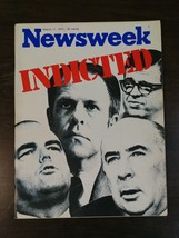 Newsweek Magazine March 11, 1974 Richard Nixon Indicted  Newsstand  No Label 524 - £5.40 GBP