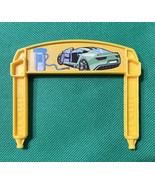 Hot Wheels Super Ultimate Garage Replacement Part: Yellow Auto Vacuum Sign - $9.75