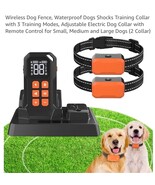 2 in 1 Wireless Dog Fence &amp; Training Collar 1000 Feet Waterproof Price Drop - $138.75 CAD