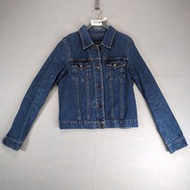 Vtg Abercrombie &amp; Fitch Trucker Denim Jean Jacket Men&#39;s M Streetwear Y2K... - $28.00