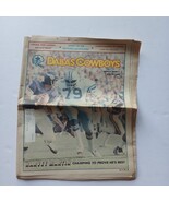 Dallas Cowboys Official Weekly Magazine October 30, 1982 Harvey Martin - $9.99