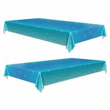 HOME &amp; HOOPLA Under Water Bubbles Paper Table Cover for Beach and Pool P... - $15.26