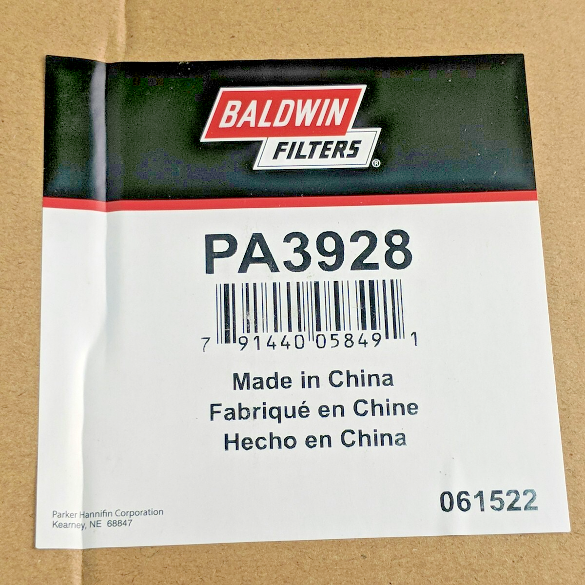 Baldwin PA3928 For John Deere Blue Air Filter Element Replaces AL115625 AL111748 Item image 5