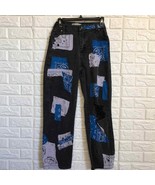 Lee Relaxed handmade distressed bandana patch jeans size S *see measurem... - $850.95 MXN