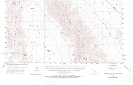 Stewart Valley Quadrangle, California-Nevada 1958 Topo Map USGS 15 Minute - £17.37 GBP