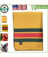 Cozy Large Wool Blanket 88&quot;l x 64&quot;w - Durable &amp; Machine Washable for Out... - $1,846.13 MXN