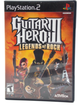 Guitar Hero 3 III: Legends of Rock (Sony PS2 Playstation 2) 2007 Manual included - £10.04 GBP