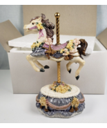 Melodies Country Fair Collection &quot;Swan Lake&quot; Heritage House Carousel Horse - $19.46