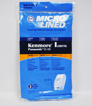 DVC Kenmore 50570 Micorlined Paper Vacuum Bags 3 Pack - $4.95