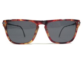 Vintage Vogue Sunglasses VO2065-S W652 Grey Tortoise Square Frames w Blue Lenses - £59.62 GBP