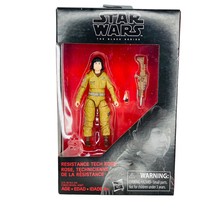 Star Wars 2017 The Black Series Resistance Tech Rose (The Last Jedi) Figure - £8.19 GBP