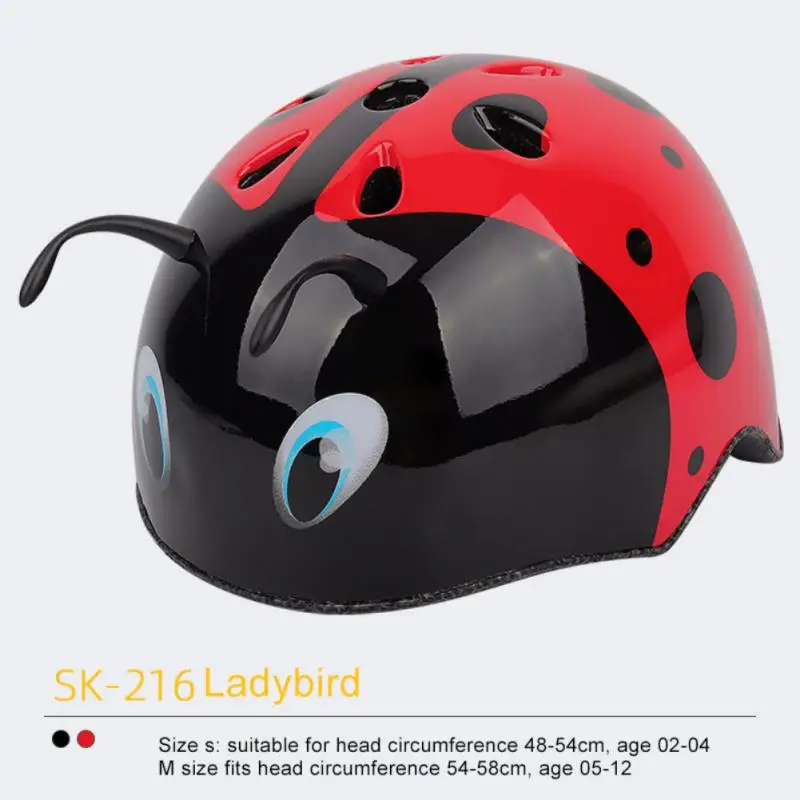 Bicycle Helmet Children Cartoon Safety Riding Helmet Skateboard Electric Scooter - £263.29 GBP