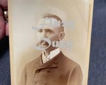 CABINET CARD PHOTO Dr John Robertson Sparta Illinois St Louis 1890 - $19.80