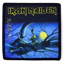 Iron Maiden Fear Of The Dark Iron On Sew On Woven Patch 3 1/8&quot; x 3 1/4&quot; - £5.86 GBP