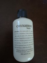 Philosophy Cinnamon Buns Shampoo Shower Gel Bubble Bath 6 oz Holiday (BN27) - £13.18 GBP