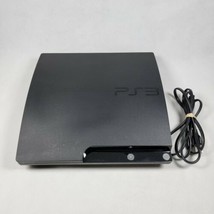 Parts PlayStation 3 PS3 Slim CECH-2001a  Black Console Doesn&#39;t display P... - £31.82 GBP