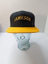 Jameson Irish Whiskey Hat Black Yellow Snapback Embroidered Cap Steelers... - $24.75