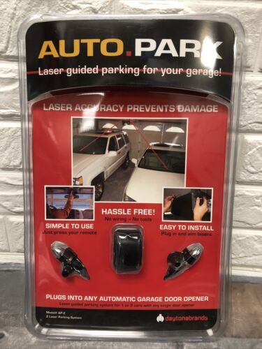 Auto Park Laser Guided Parking System Garage 2 Car Space Spot 669026 Mod... - $15.18