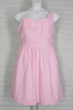 LILLY PULITZER Addison Dress Sleeveless Striped Seersucker Pink White NW... - $113.84