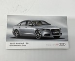 2013 Audi A6 Owners Manual Set with Case OEM L01B47009 - £21.54 GBP