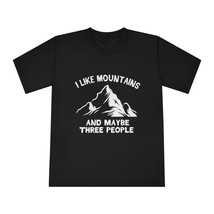 Unisex Crewneck T-Shirt: Mountain Print, 100% Cotton, Classic Fit - $30.90+