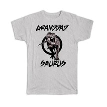 GRANDDAD Saurus T Rex : Gift T-Shirt Grandpa Grandfather Family Dinosaur Jurassi - £14.38 GBP+