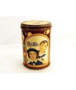 M&amp;Ms Metal Canister, 50th Anniversary, Vintage Graphics, Scratch &amp; Dent ... - $13.32 CAD