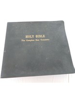 Holy Bible New Testament Audio Book Co 16 RPM 2 missing records INCOMPLETE - £3.90 GBP