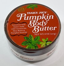 NEW Trader Joe&#39;s Pumpkin Body Butter w/ Coconut Oil &amp; Shea Butter Lotion 8 oz - £11.58 GBP