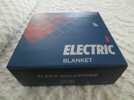 NIB BEDSURE Get Cozy GRAY ELECTRIC BLANKET THROW - 50&quot; x 60&quot; - $52.85 CAD